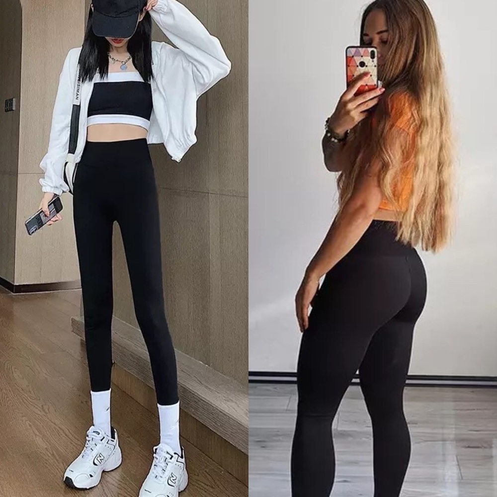 High Waisted Luxe Yoga Athletic 7/8 Leggings